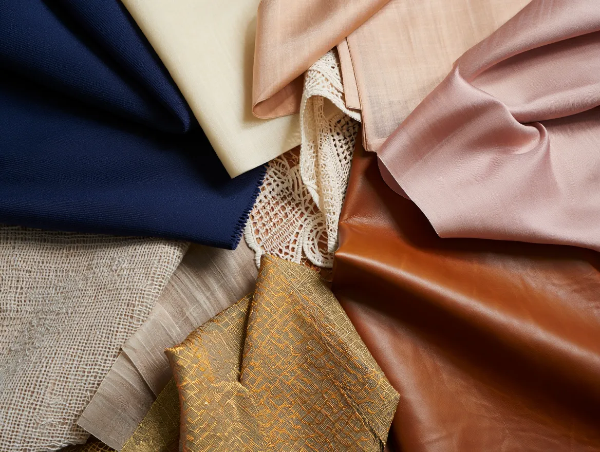 Collection of premium fabric textures